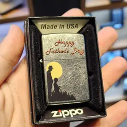 فندک زیپو اصل مدل 207 Happy Father's Day | ام زیپ