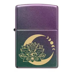 فندک زیو اصل کد 48587 - Original Zippo Lotus Moon Design | ام زیپ