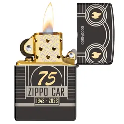فندک زیپو اصل کد 48693 - Original Zippo Coy 75Th Anniversary Car Europ | ام زیپ