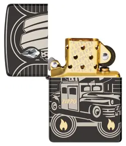فندک زیپو اصل کد 48693 - Original Zippo Coy 75Th Anniversary Car Europ | ام زیپ