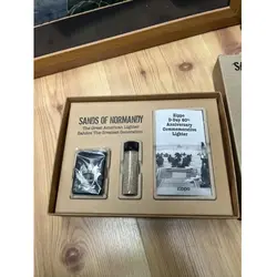 فندک زیپو کلکسیونی ماسه های نورماندی - Original Zippo Sands Of Normandy | ام زیپ