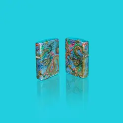 فندک زیپو اصل کد 48575 - Original Zippo Dragon Design | ام زیپ