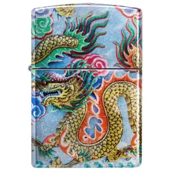 فندک زیپو اصل کد 48575 - Original Zippo Dragon Design | ام زیپ
