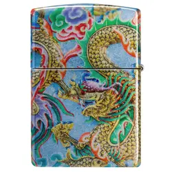 فندک زیپو اصل کد 48575 - Original Zippo Dragon Design | ام زیپ