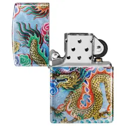 فندک زیپو اصل کد 48575 - Original Zippo Dragon Design | ام زیپ
