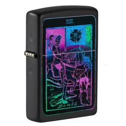 فندک زیپو اصل کد 49698 - Black Light Tarot Card Design | ام زیپ