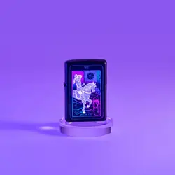 فندک زیپو اصل کد 49698 - Black Light Tarot Card Design | ام زیپ