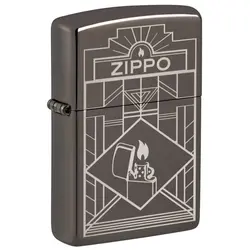فندک زیپو اصل کد 48247 - Zippo Art Deco Design | ام زیپ