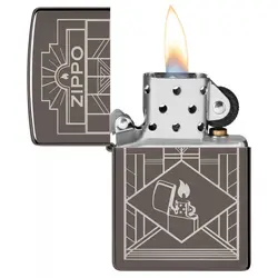 فندک زیپو اصل کد 48247 - Zippo Art Deco Design | ام زیپ