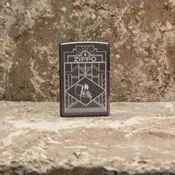 فندک زیپو اصل کد 48247 - Zippo Art Deco Design | ام زیپ