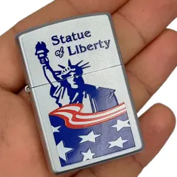 فندک زیپو اصل مدل Statue Liberty 1998 | ام زیپ