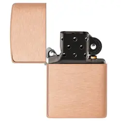 فندک زیپو اصل کد 48107 - Original Zippo Copper With Black Insert | ام زیپ