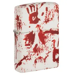 فندک زیپو اصل کد 49808 - Zippo Bloody Hand Design | ام زیپ