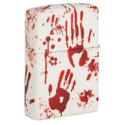 فندک زیپو اصل کد 49808 - Zippo Bloody Hand Design | ام زیپ