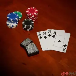 فندک زیپو اصل کد 49183 - Zippo Gambling Skull | ام زیپ