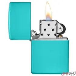 فندک زیپو اصل کد 49454 - Original Zippo Flat Torquoise | ام زیپ