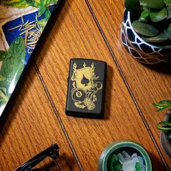 فندک زیپو اصل کد 49257 - Original Zippo Gambling Design | ام زیپ