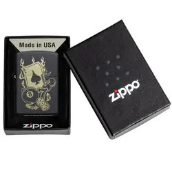 فندک زیپو اصل کد 49257 - Original Zippo Gambling Design | ام زیپ