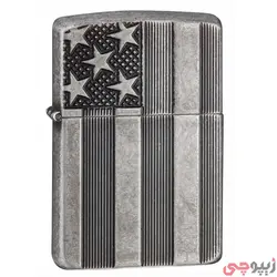 زیپو اصل کد 28974 - Zippo lighter 28974 US FLAG | ام زیپ