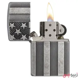 زیپو اصل کد 28974 - Zippo lighter 28974 US FLAG | ام زیپ