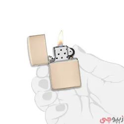فندک زیپو اصل کد 49453 - Original Zippo Flat Sand | ام زیپ