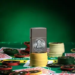 فندک زیپو اصل کد 49395 - Original Zippo Dollar Design | ام زیپ
