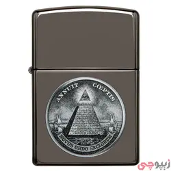 فندک زیپو اصل کد 49395 - Original Zippo Dollar Design | ام زیپ