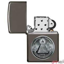 فندک زیپو اصل کد 49395 - Original Zippo Dollar Design | ام زیپ
