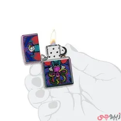 فندک زیپو اصل کد 49600 - Original Zippo Eagle Snake Sword Design | ام زیپ