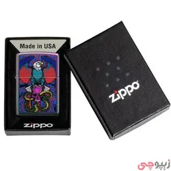 فندک زیپو اصل کد 49600 - Original Zippo Eagle Snake Sword Design | ام زیپ