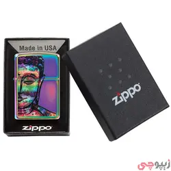 فندک زیپو اصل کد 49136 - Original Zippo Bright Buddha Design | ام زیپ