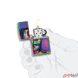 فندک زیپو اصل کد 49136 - Original Zippo Bright Buddha Design | ام زیپ
