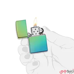 فندک زیپو اصل کد 49191 - Original Zippo HP Teal | ام زیپ