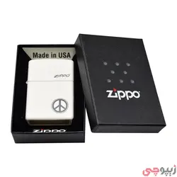 فندک زیپو اصل کد 214Peace Sign | ام زیپ