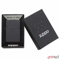 زیپو اصل کد 218 - Zippo 218 Classic Matte Black | ام زیپ