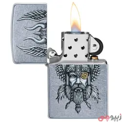 زیپو اصل کد 29871 - Viking Warrior Design | ام زیپ