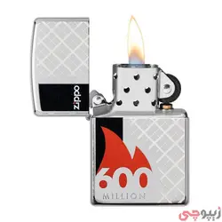 فندک زیپو اصل کد 49272 - Original Zippo 600TH Million | ام زیپ