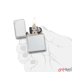 فندک زیپو اصل کد 260 - Zippo High Polish Chrome Vintage | ام زیپ
