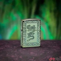 فندک زیپو اصل کد 49054 - Original Zippo Elegant Dragon Design | ام زیپ