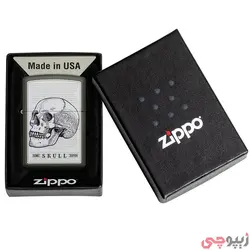 فندک زیپو اصل کد 49602 - Original Zippo Skull Design | ام زیپ