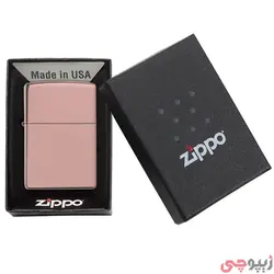 فندک زیپو اصل کد 49190 - Original Zippo REG Hp Rose Gold | ام زیپ