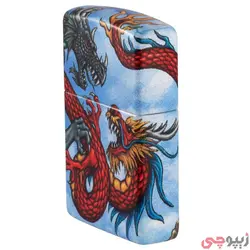 فندک زیپو اصل کد 49354 - Original Zippo Dragon Design | ام زیپ