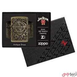فندک زیپو اصل کد 49284 - Original Zippo Jim Beam | ام زیپ