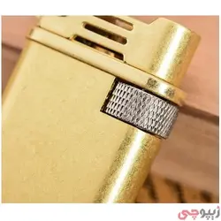 فندک بنزینی چیف درب اتوماتیک طلایی - Chief Lighter | ام زیپ