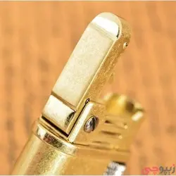 فندک بنزینی چیف درب اتوماتیک طلایی - Chief Lighter | ام زیپ