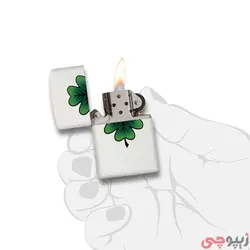 فندک زیپو اصل کد 29723 - Original Zippo Clover Design | ام زیپ