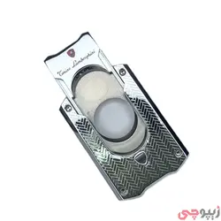 کاتر سیگار برگ تونینو لامورگینی مدل TNF002015 | نقره ای | ام زیپ