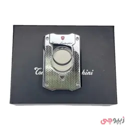 کاتر سیگار برگ تونینو لامورگینی مدل TNF002015 | نقره ای | ام زیپ