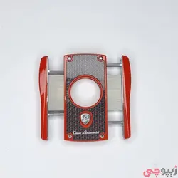 کاتر سیگار برگ تونینو لامورگینی مدل TNF003001 | قرمز مشکی | ام زیپ