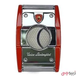 کاتر سیگار برگ تونینو لامورگینی مدل TNF001002 | نقره ای قرمز | ام زیپ